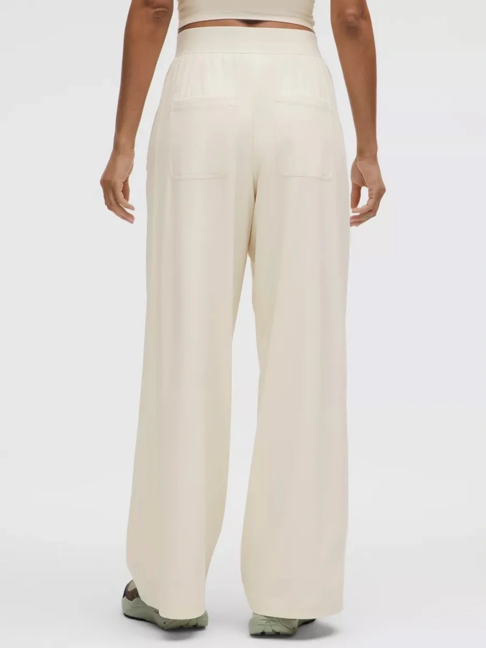 Lululemon Swift wide leg mid rise pant light ivory